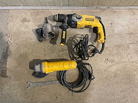 Dewalt boorhamer + haakseslijper - afbeelding 1 van  5