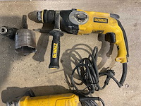 Dewalt boorhamer + haakseslijper - afbeelding 2 van  5