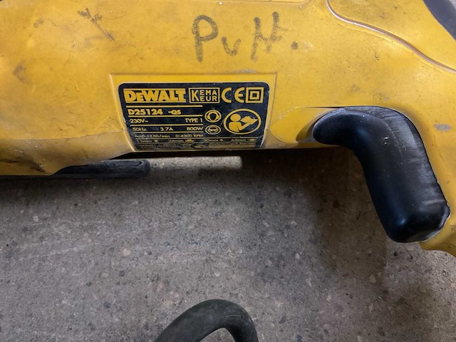 Dewalt boorhamer + haakseslijper - afbeelding 3 van  5