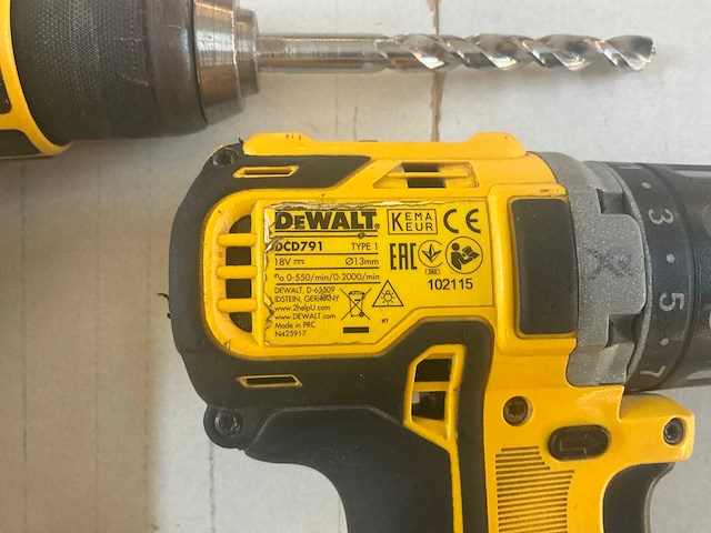 Dewalt boormachine (2x) - afbeelding 5 van  5