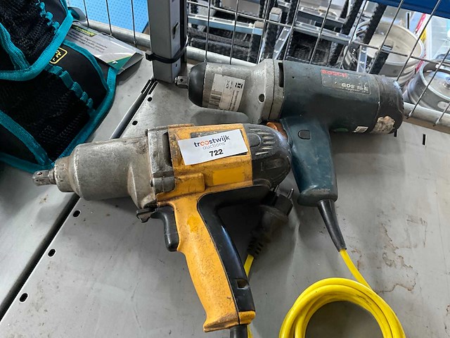 Dewalt & bosch slagmoersleutel - afbeelding 1 van  2