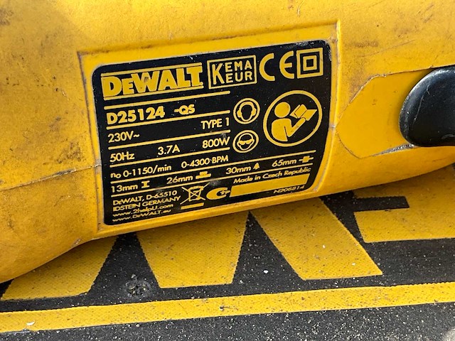 Dewalt d25124 boormachine - afbeelding 5 van  5