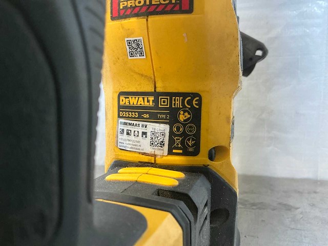 Dewalt d25333k-qs combihamer - afbeelding 4 van  5