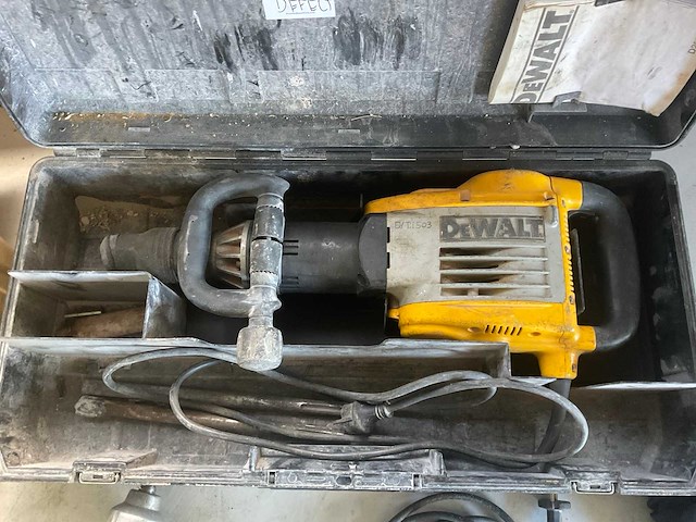 Dewalt d25900k-qs breekhamer - afbeelding 1 van  2