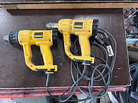 Dewalt d26411 heteluchtpistool (2x) - afbeelding 1 van  6
