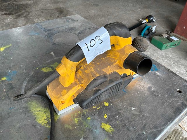 Dewalt d26500-qs schaafmachine - afbeelding 2 van  5