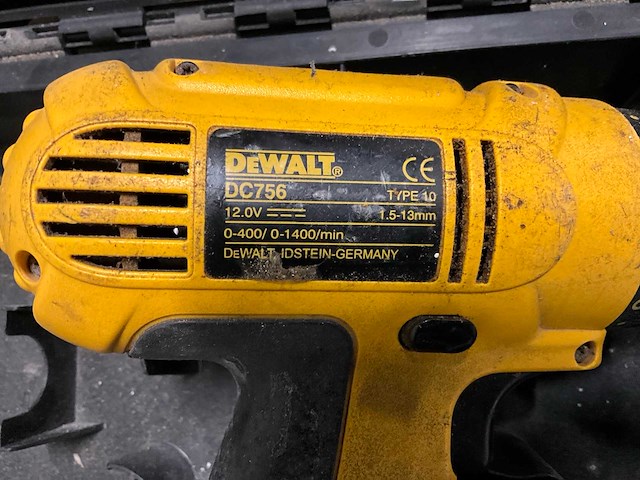 Dewalt dc756 accu boormachine - afbeelding 4 van  4