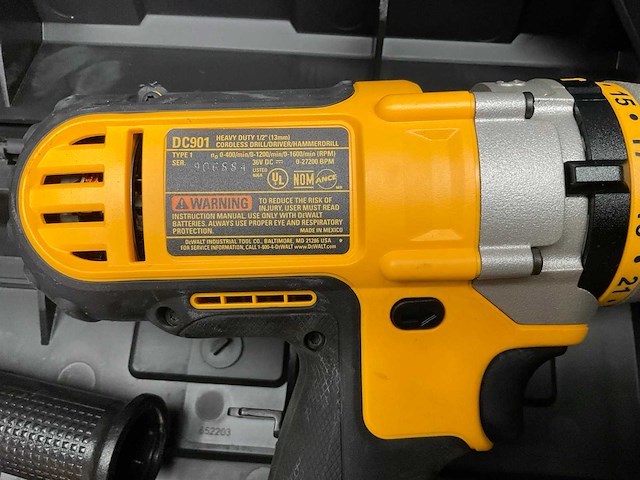 Dewalt dc901 boormachine - afbeelding 2 van  3