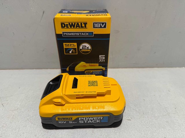 Dewalt dcbp518 powerstack accu - afbeelding 1 van  3