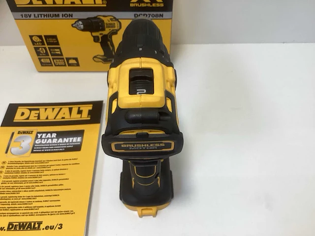Dewalt dcd708n accu schroefboormachine 18v - afbeelding 5 van  5