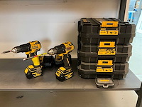 Dewalt dcd709 accu schroefmachine (2x) - afbeelding 1 van  6