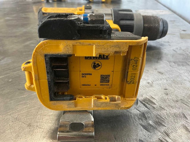 Dewalt dcd996 accu klopboormachine - afbeelding 3 van  3