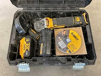 Dewalt dcg405 18v haakse accu slijper