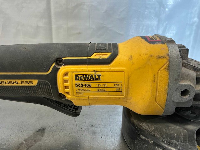 Dewalt dcg406 accu slijpmachines - afbeelding 4 van  6