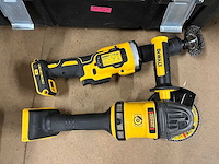Dewalt dcg426 stiftslijper, dewalt dcg414 haakse slijper met koffer - afbeelding 2 van  6
