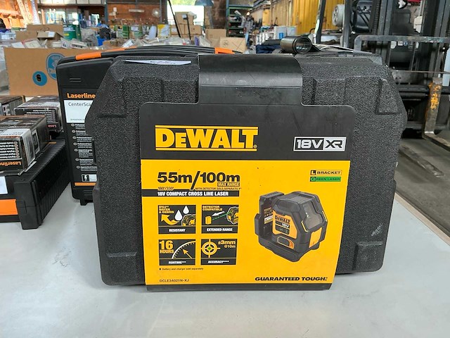 Dewalt dcle34021n-xj bouwlaser groen - afbeelding 1 van  2