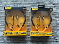 Dewalt draadloze oortjes (2x) - afbeelding 1 van  2