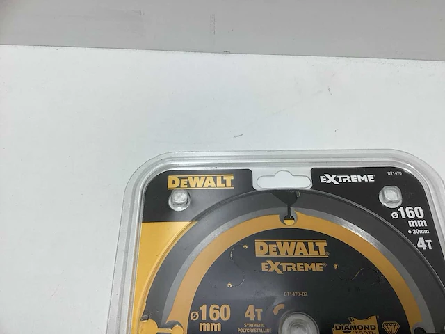 Dewalt dt1470 extreme diamant zaagblad 160mm - 4t - afbeelding 6 van  6