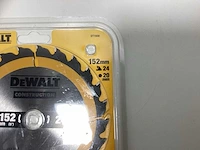 Dewalt dt1930 construction cirkelzaagblad 152mm - 24t - afbeelding 5 van  6