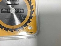 Dewalt dt1930 construction cirkelzaagblad 152mm - 24t - afbeelding 4 van  6