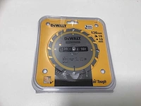 Dewalt dt1946 construction cirkelzaagblad 136mm - 16t v 24t - afbeelding 6 van  6