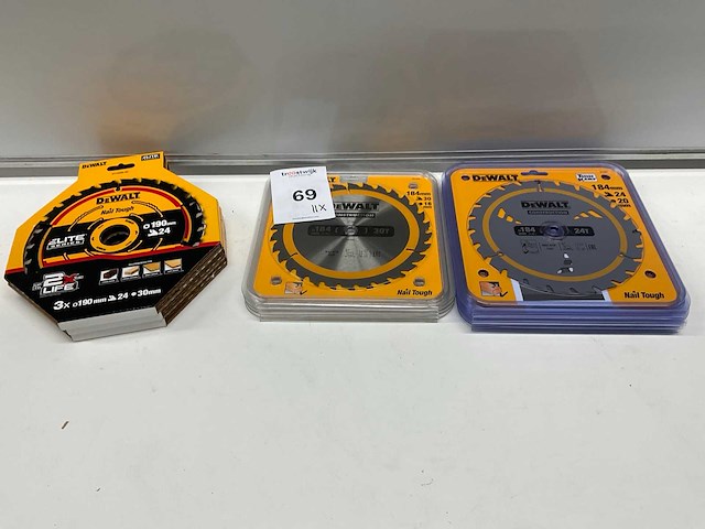 Dewalt dt1951, dt1940, dt10399 zaagbladen (11x) - afbeelding 1 van  7