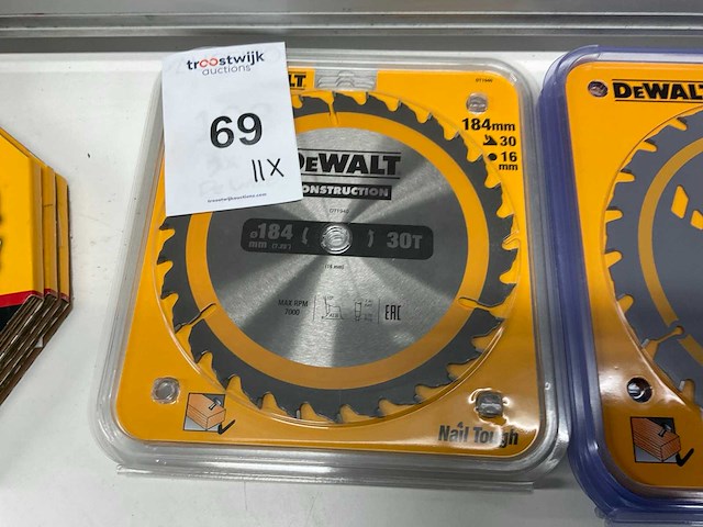 Dewalt dt1951, dt1940, dt10399 zaagbladen (11x) - afbeelding 3 van  7