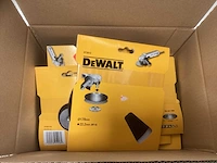 Dewalt dt3612 steunschijven - doos met diverse maten - afbeelding 1 van  4