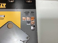 Dewalt dt4026 extreme workshop cirkelzaagblad - 235mm - 28t - afbeelding 4 van  7