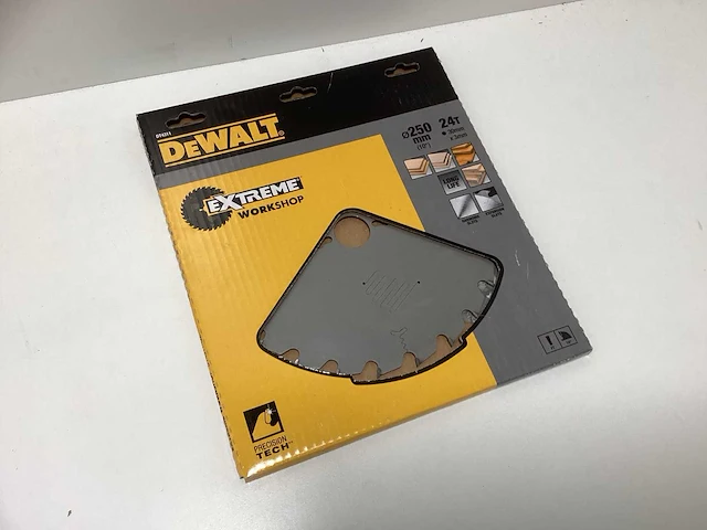 Dewalt dt4311 extreme workshop cirkelzaagblad 250mm - 24t - afbeelding 5 van  6
