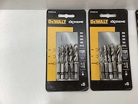 Dewalt dt50060-qz impact combi boortappenset - 5-delig - m4, m5, m6, m8 & m10 (3x) - afbeelding 4 van  6