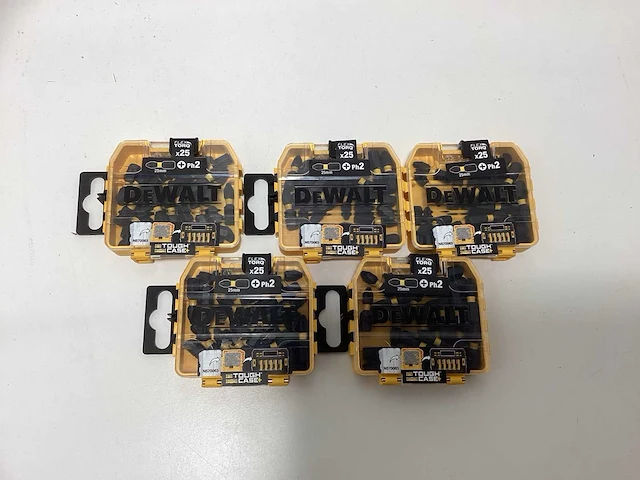 Dewalt dt70555-qz flextorq bitset 25-delig - ph2 (5x) - afbeelding 1 van  6