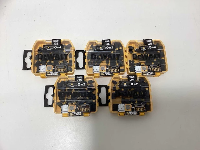 Dewalt dt70555-qz flextorq bitset 25-delig - ph2 (5x) - afbeelding 6 van  6