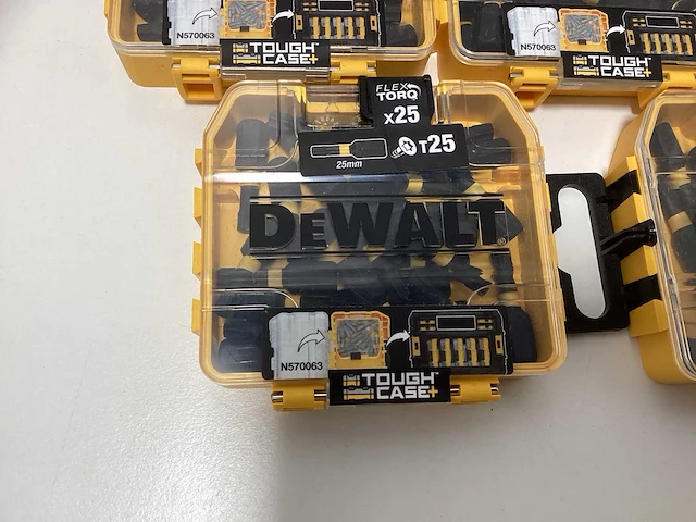 Dewalt dt70558-qz flextorq bitset 25-delig - torx t25 - 25mm (5x) - afbeelding 3 van  4