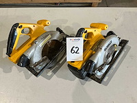 Dewalt dw007 accu cirkelzaag (2x) - afbeelding 1 van  5