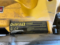 Dewalt dw007 accu cirkelzaag (2x) - afbeelding 4 van  5