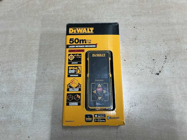 Dewalt dw03050-xj laserafstandsmeter - afbeelding 1 van  2