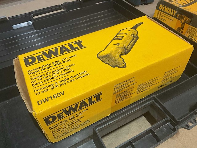 Dewalt dw160v right angle vsr drill - afbeelding 3 van  4