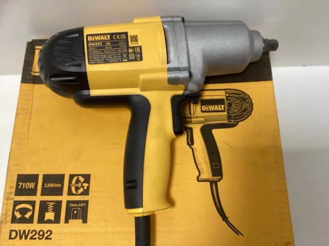 Dewalt dw292 elektrische slagmoersleutel - 440nm - afbeelding 2 van  7
