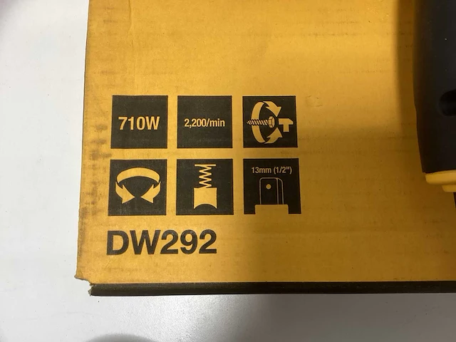 Dewalt dw292 elektrische slagmoersleutel - 440nm - afbeelding 3 van  7