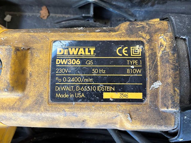 Dewalt dw306 reciprozaag - afbeelding 2 van  3