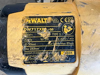 Dewalt dw717xp?-qs afkortzaag met onderstel - afbeelding 20 van  22