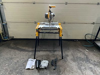 Dewalt dw743n afkort- tafelcirkelzaagmachine - afbeelding 1 van  4