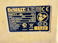 Dewalt dw771 tafelcirkelzaagmachine - afbeelding 4 van  4