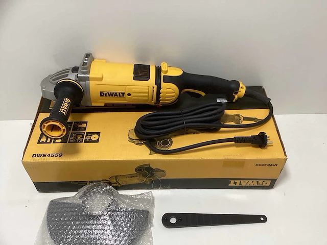 Dewalt dwe 4559 grote haakse slijper - 2400w - 230mm - afbeelding 8 van  9