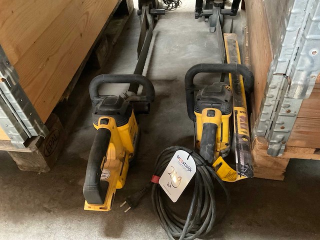 Dewalt dwe397 tandemzaagmachine (2x) - afbeelding 3 van  11
