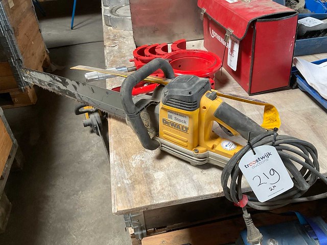 Dewalt dwe397 tandemzaagmachine (2x) - afbeelding 1 van  11