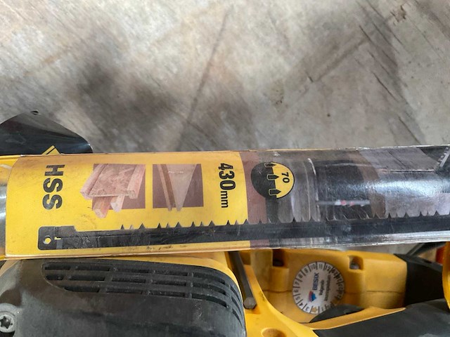 Dewalt dwe397 tandemzaagmachine (2x) - afbeelding 6 van  11