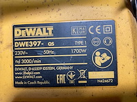 Dewalt dwe397 tandemzaagmachine (2x) - afbeelding 7 van  11