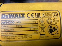 Dewalt dwe4206 haakse slijpmachine (3x) - afbeelding 6 van  6
